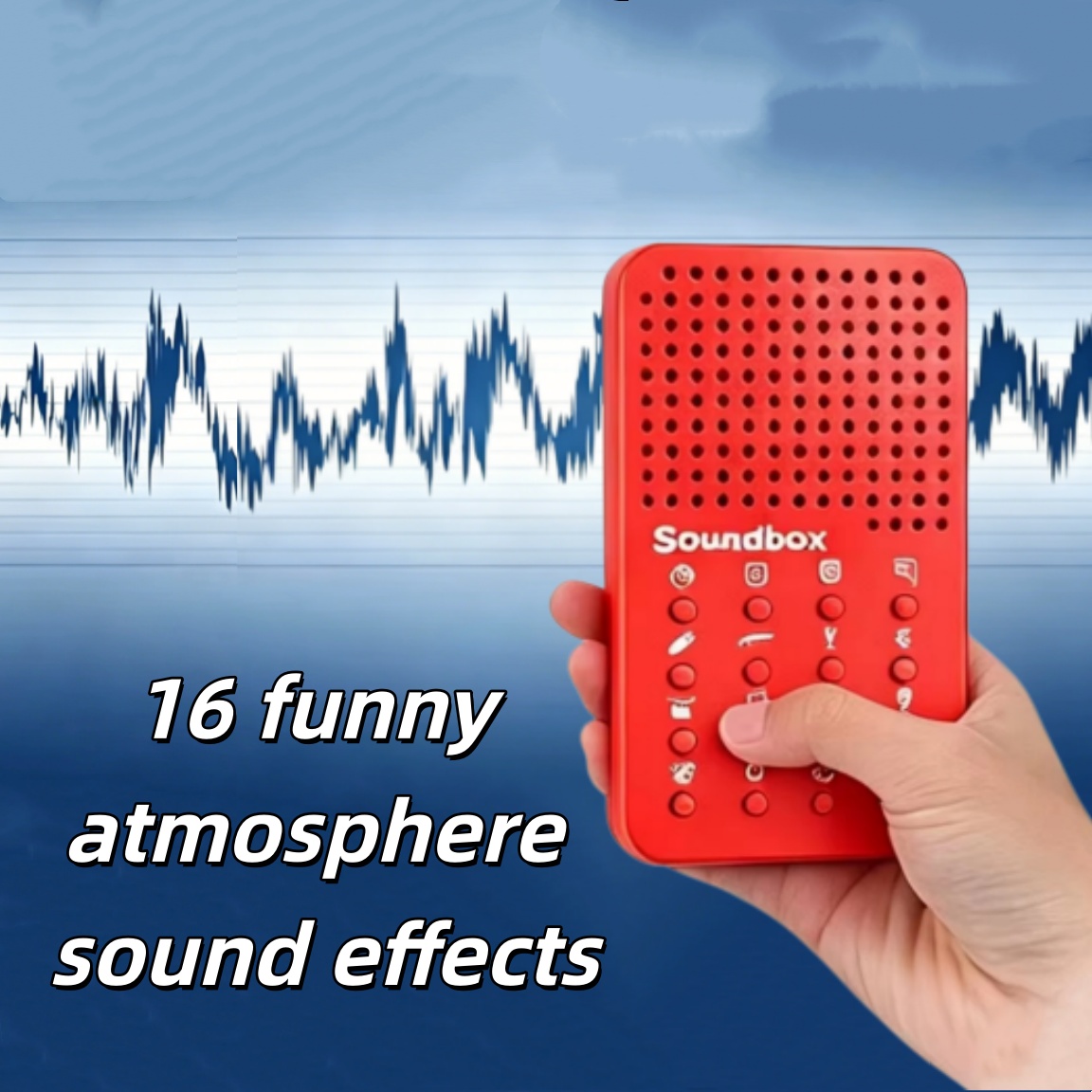 Electronics Gadgets For Gift - Funny Compact Sound Machine 16 Sound
