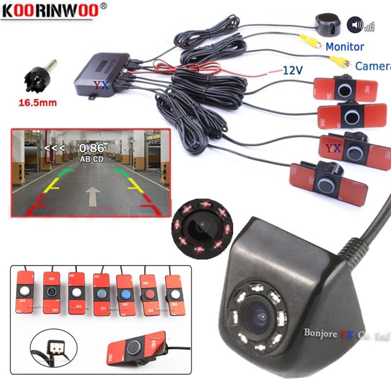Electronics Gadgets Wholesale - Parktronic Assistance Car 4 Back Radar