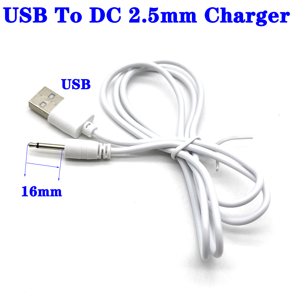 Electronics Gadgets Wholesale - 16mm USB DC 2.5 Vibrator Charger