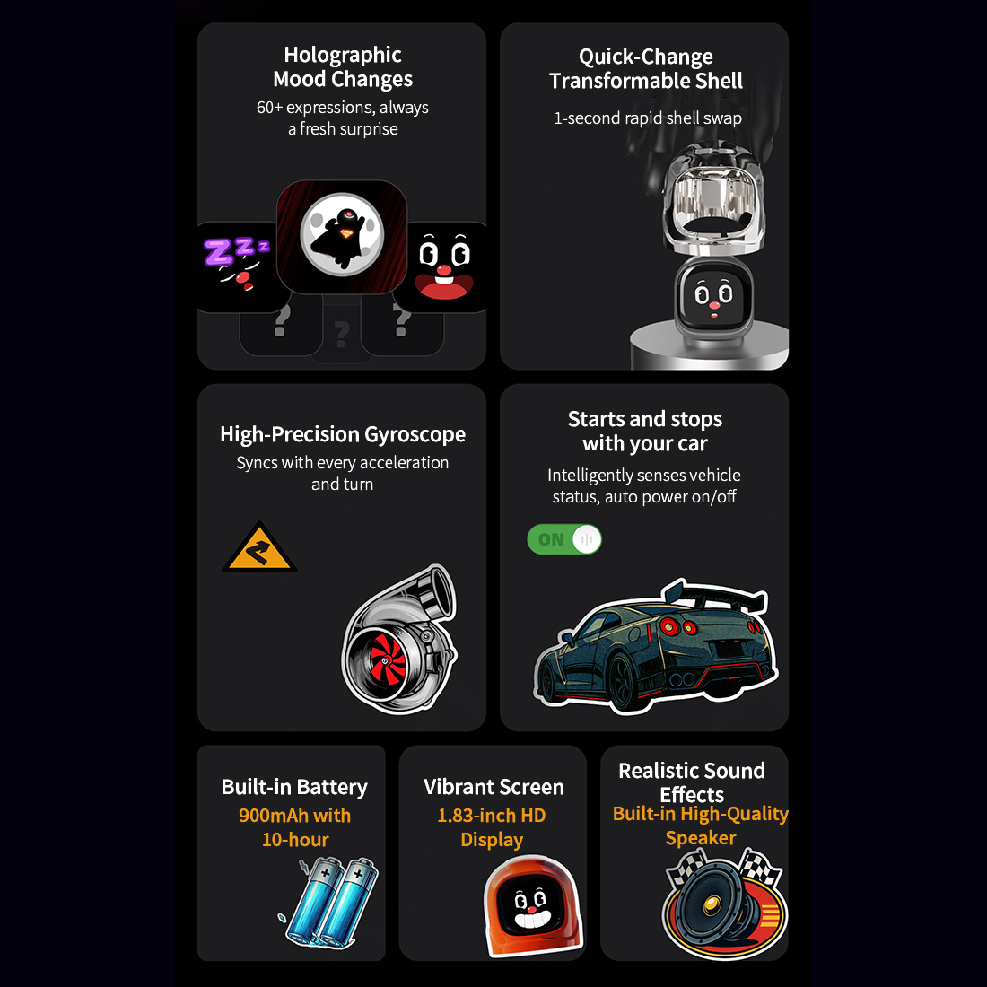 Smart Car Dashboard Electronic - Electronics Gadgets For Gift ulasan dan harga