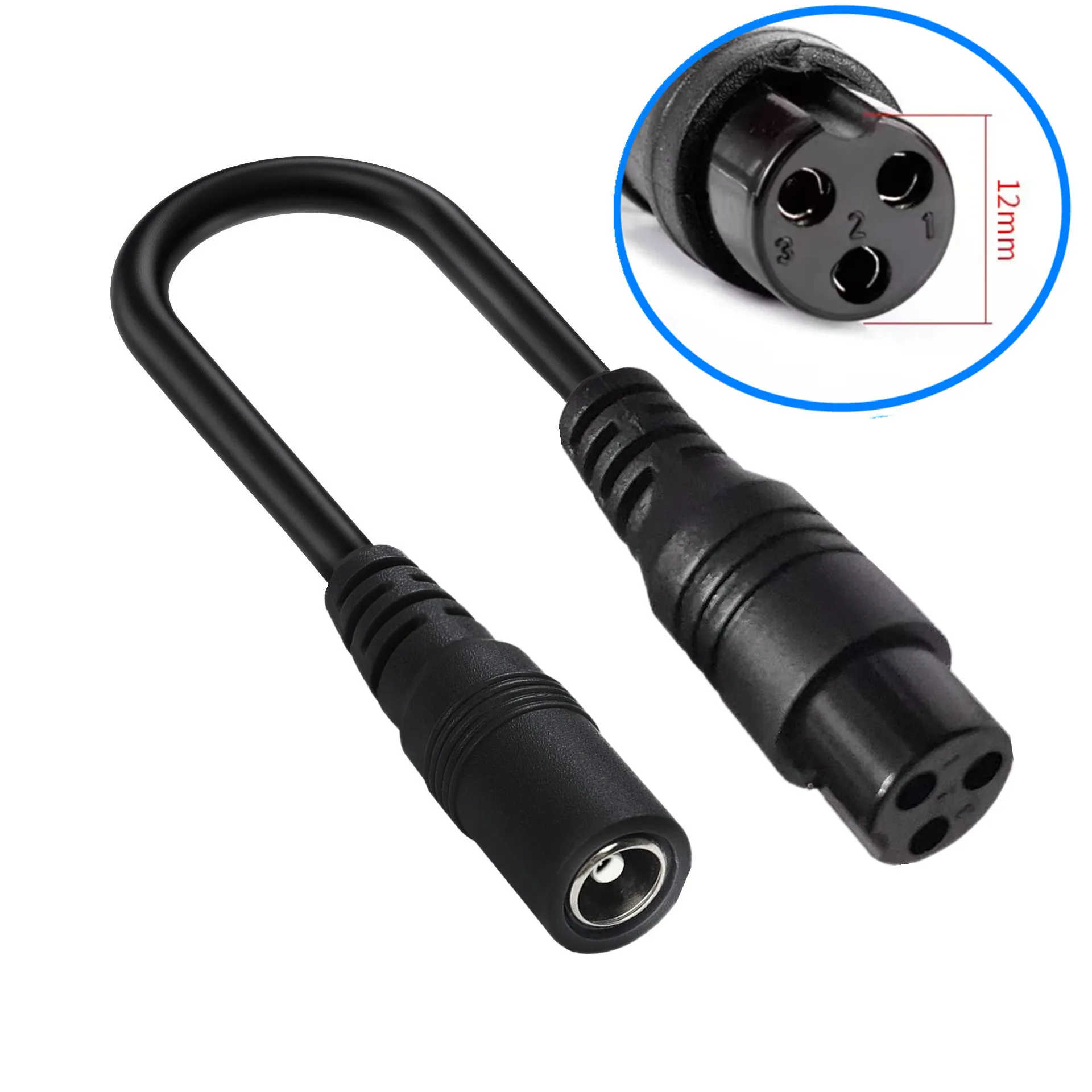 DC 5.5X2.1 To M12 M16 3Pin XLR - Electronics Gadgets Wholesale ulasan dan harga