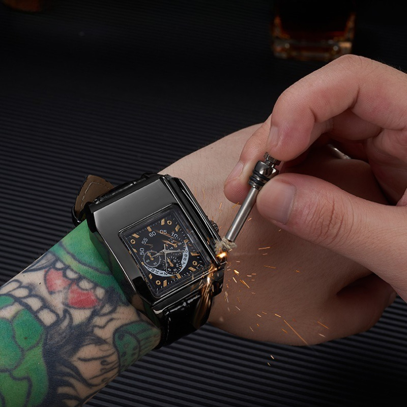 Metal Electronic Watch Lighter - Electronics Gadgets For Gift ulasan dan harga