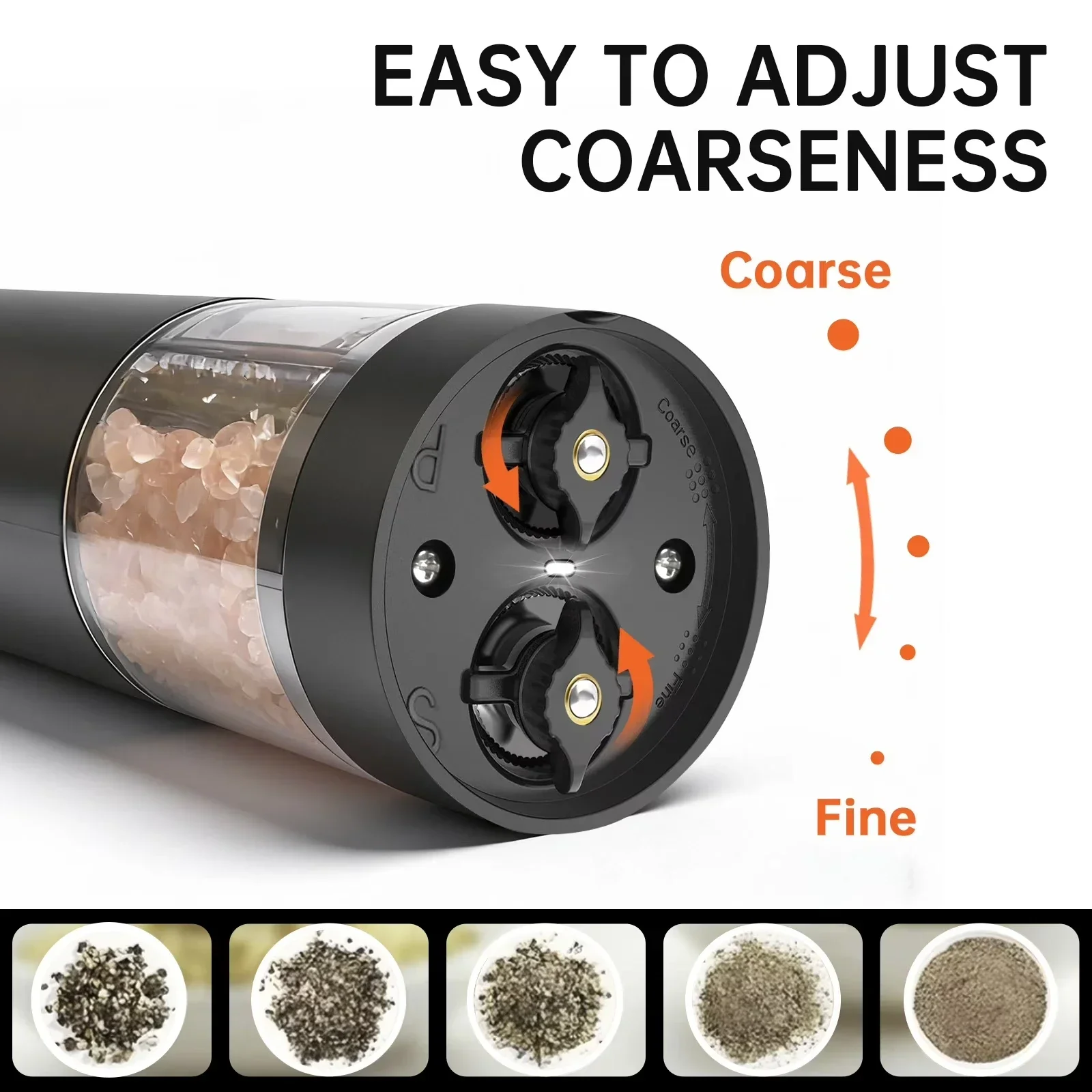 1/2pcs Gravity Electric Salt a - Kitchen Electronics Gadgets ulasan dan harga