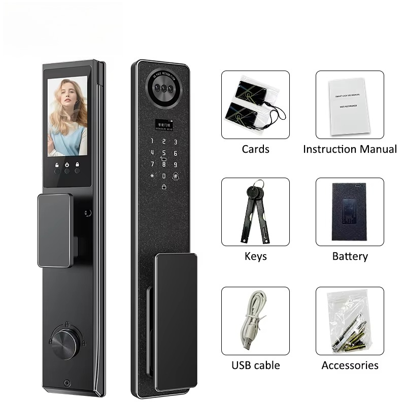 Tuya WiFi Smart Door Lock, Hom - Electronics & Gadgets Starting With C ulasan dan harga