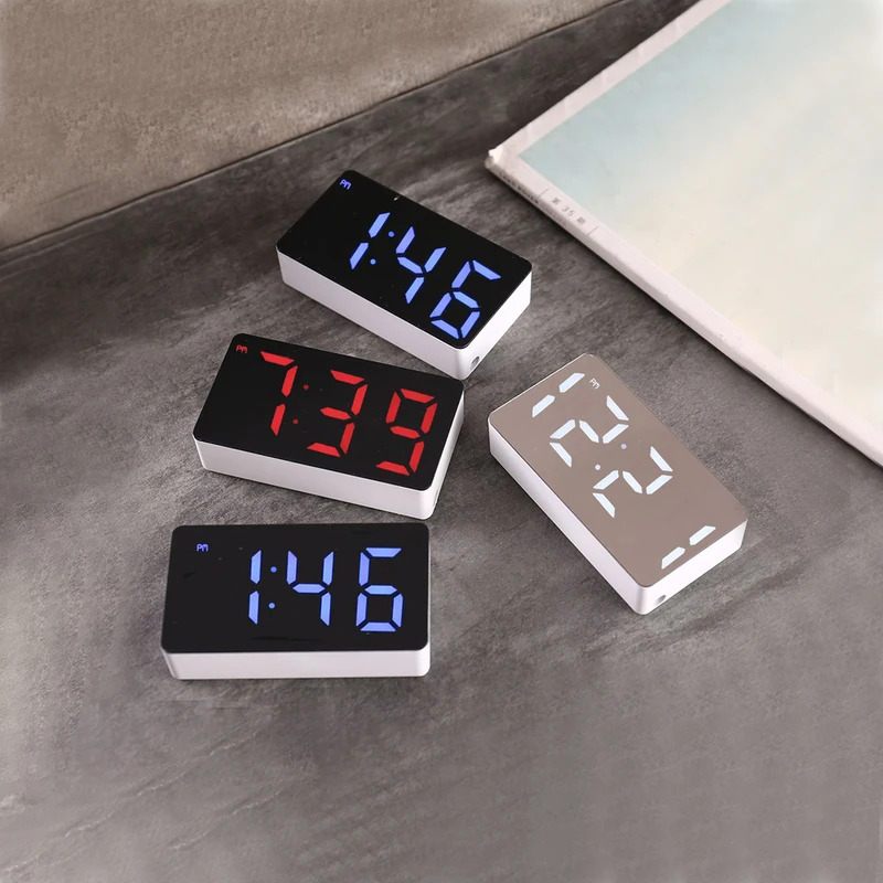 LED Electronic Watch Mirror Al - Electronics Gadgets Wholesale ulasan dan harga
