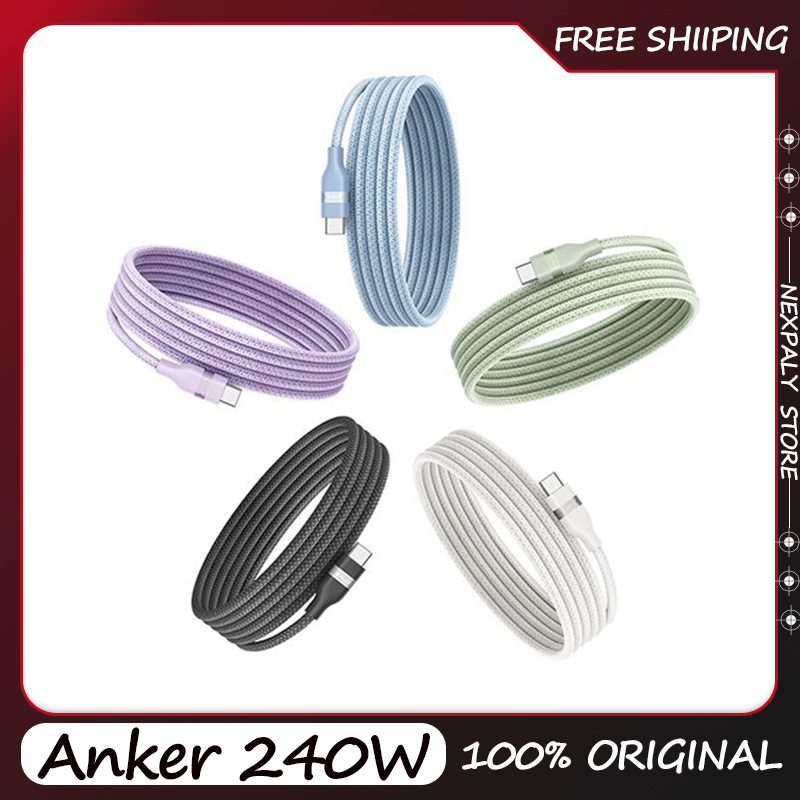 New Anker 240W USB-C to USB-C  - Electronics Gadgets Wholesale ulasan dan harga