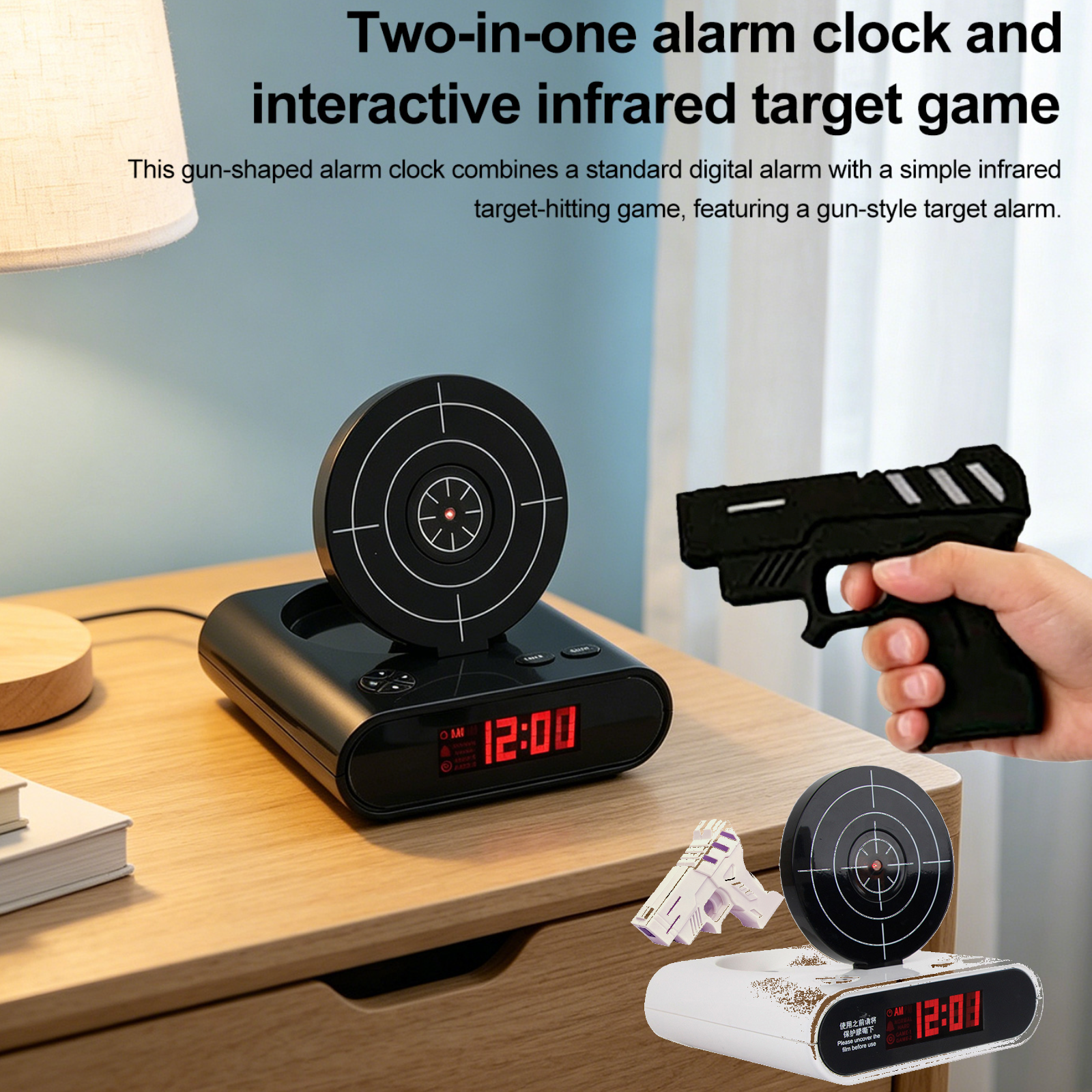 Electronics Desk Clock Creativ - Electronics Gadgets For Gift ulasan dan harga