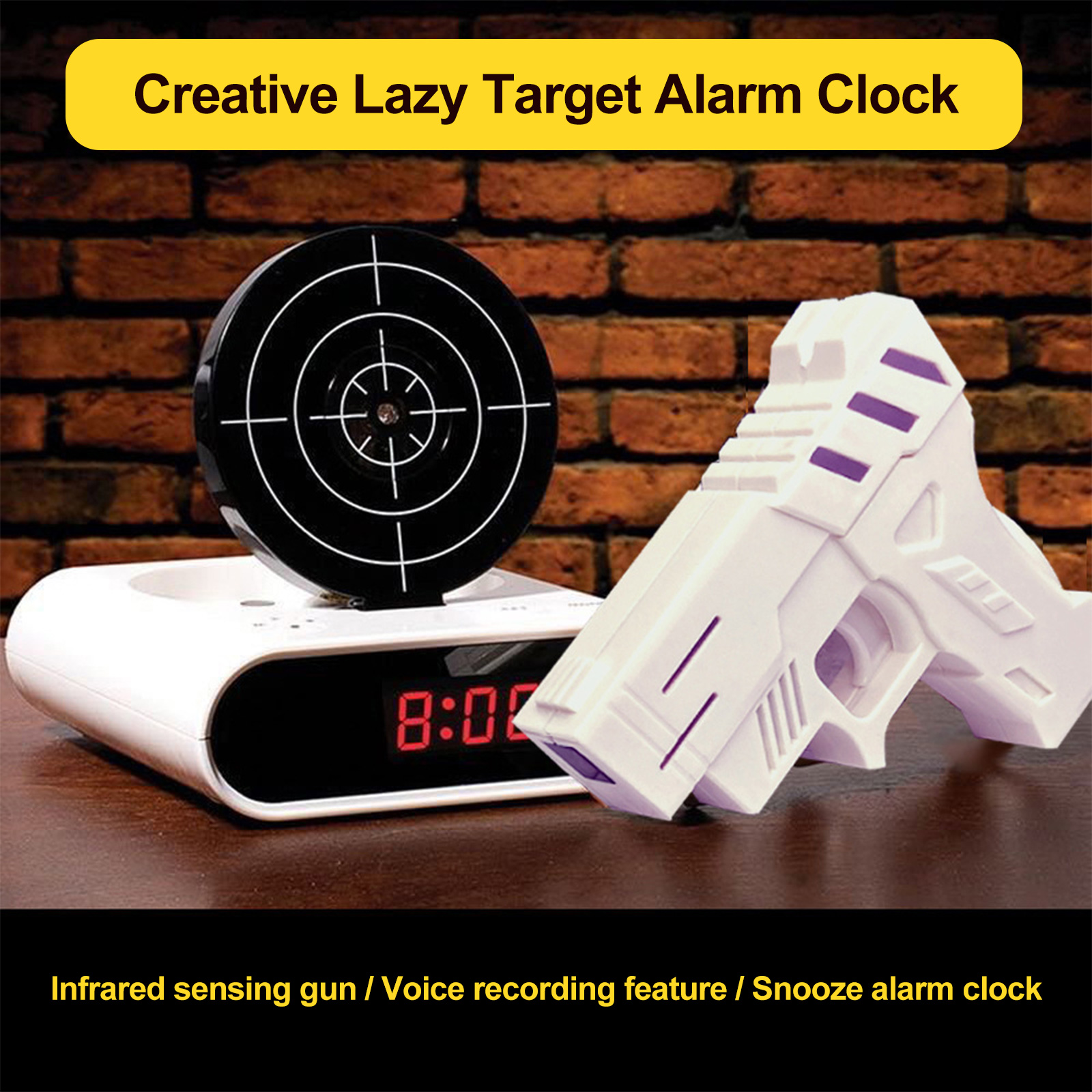 Electronics Desk Clock Creativ - Electronics Gadgets For Gift ulasan dan harga