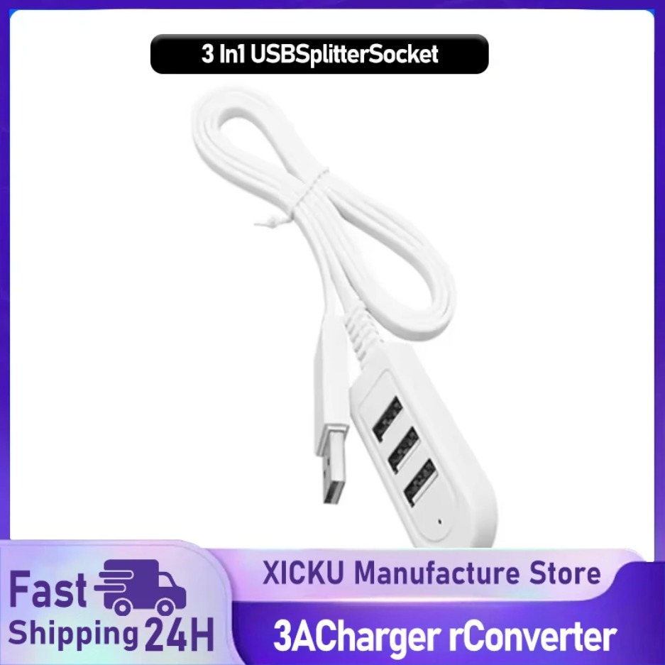 3 In 1 USB Splitter Socket Mul - Electronics Gadgets Wholesale ulasan dan harga