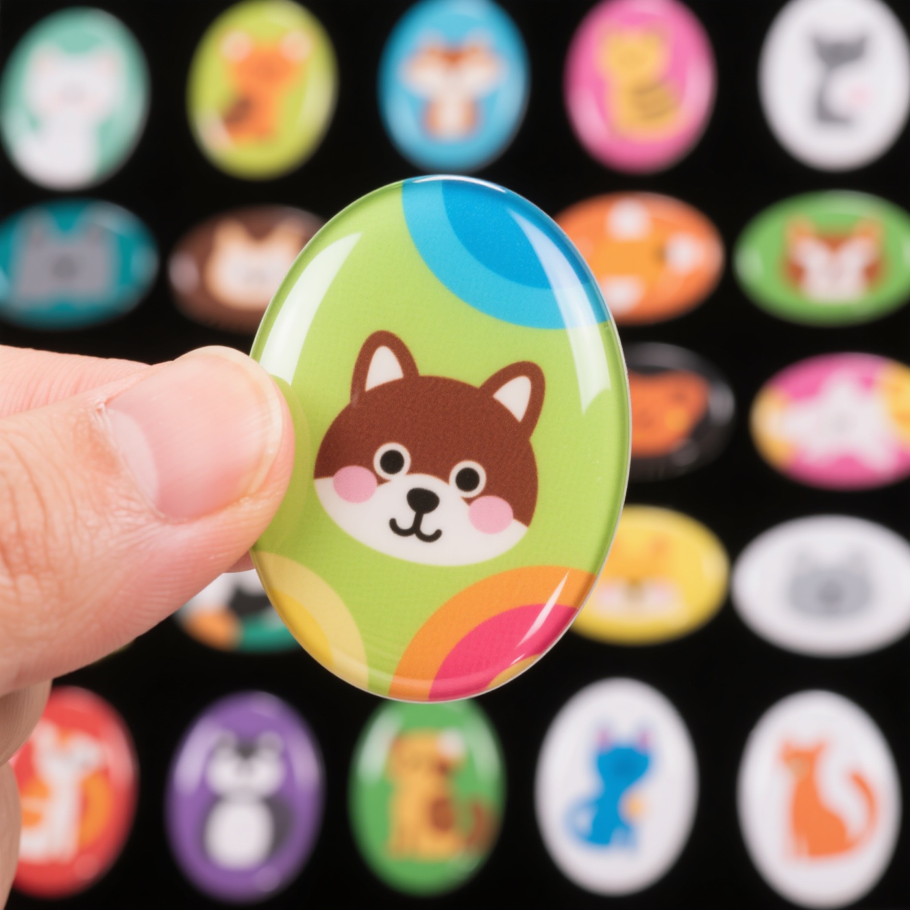 Wholesale Epoxy Dome Sticker F - Electronics Gadgets Wholesale ulasan dan harga