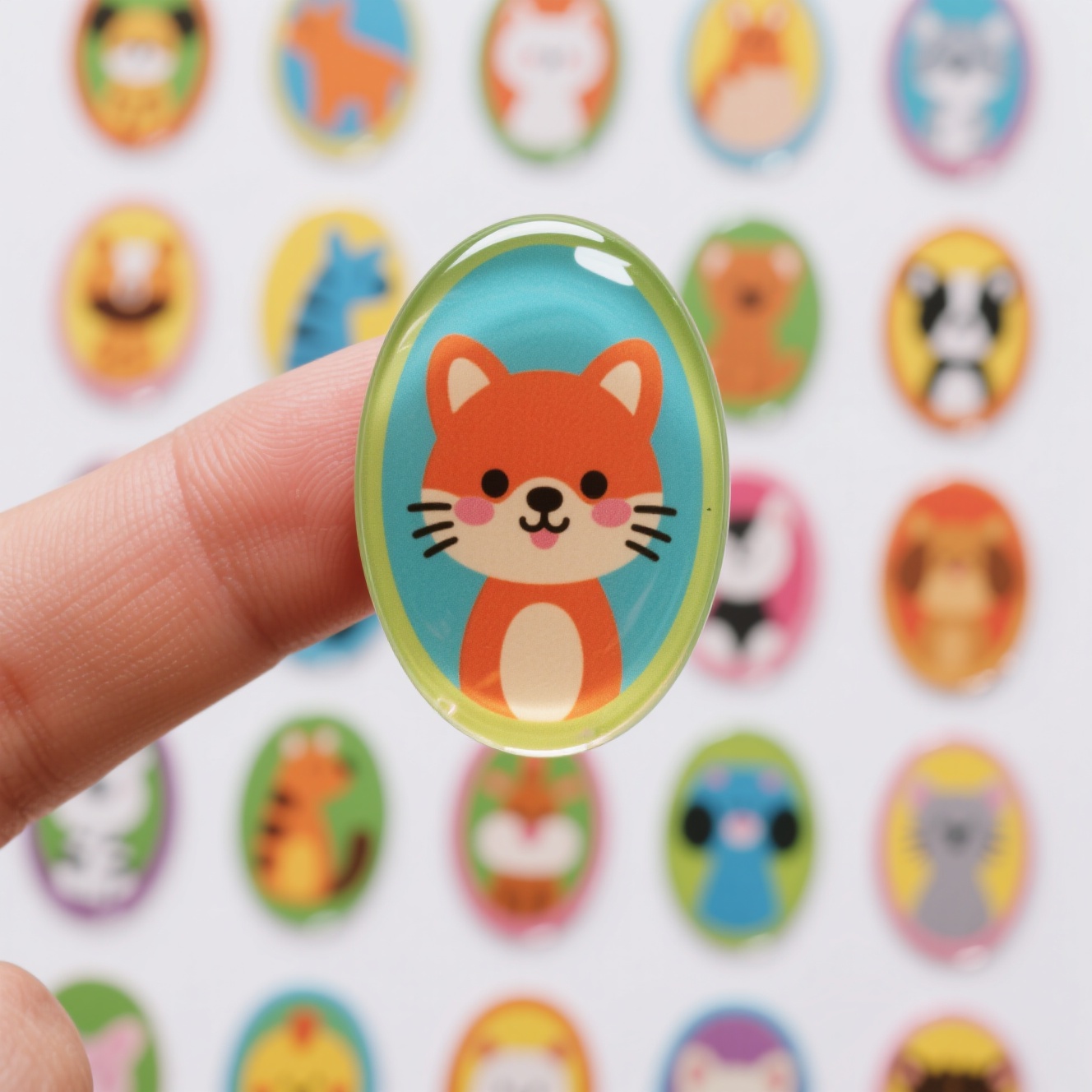 Wholesale Epoxy Dome Sticker F - Electronics Gadgets Wholesale ulasan dan harga