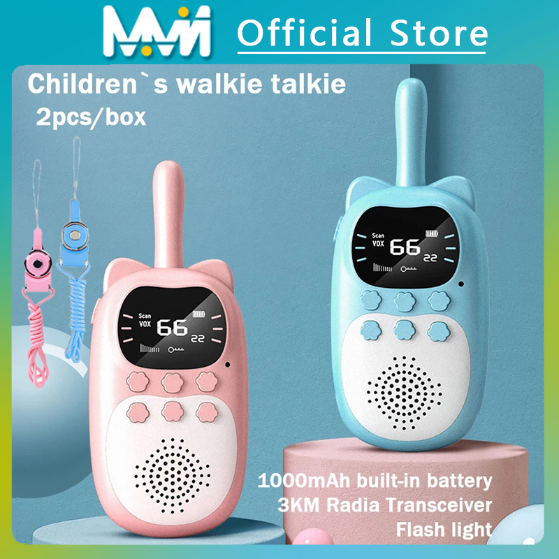 Kids Walkie Talkie 2PCS Electr - Electronics Gadgets For Gift ulasan dan harga