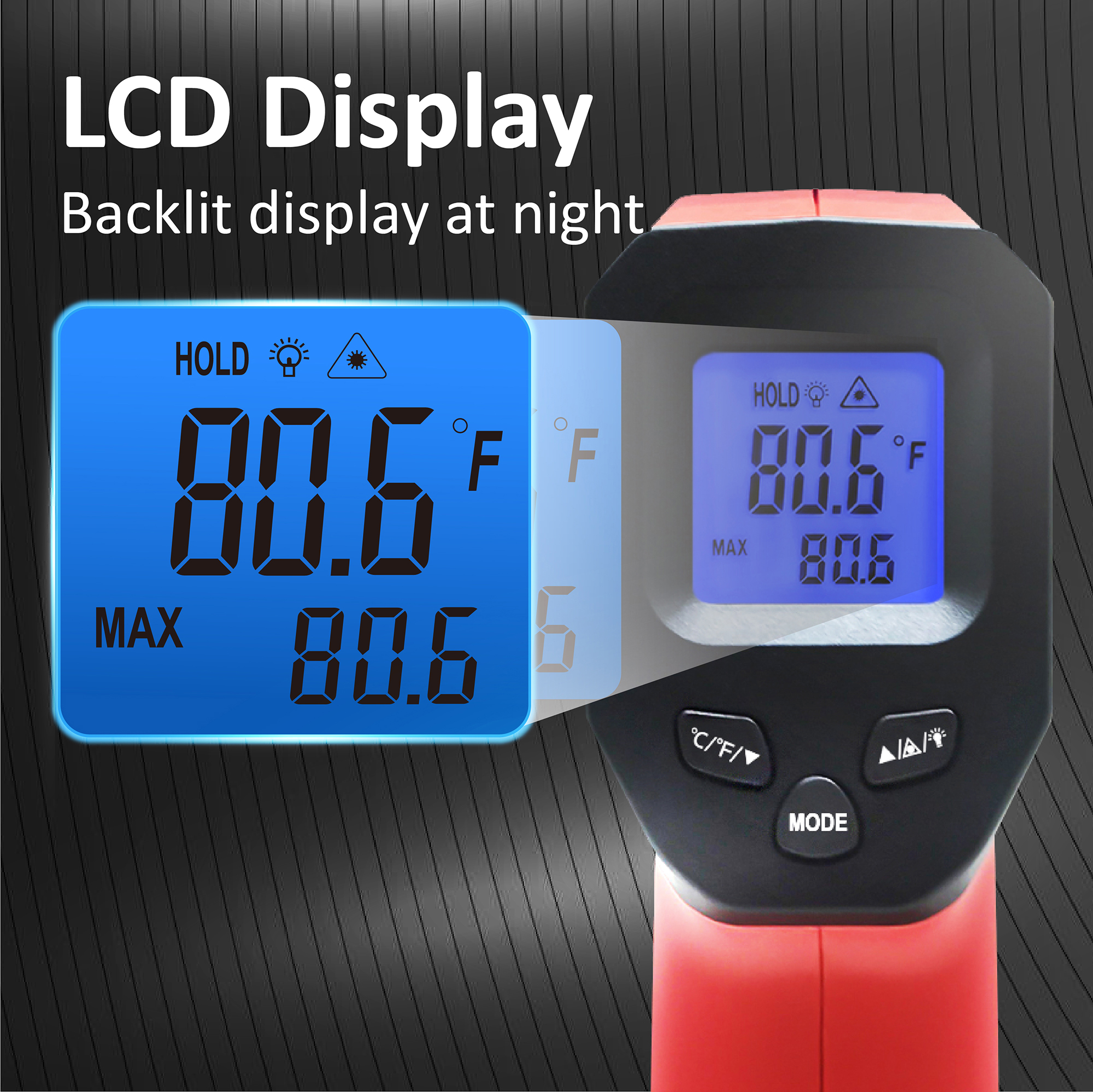 LCD Industrial Electronic Ther - Kitchen Electronics Gadgets ulasan dan harga
