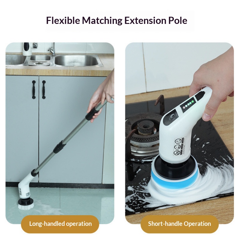 HOMEFISH Cordless Spin Scrubbe - Kitchen Electronics Gadgets ulasan dan harga