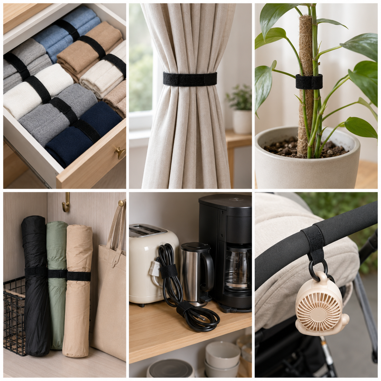 Velcros Straps Reusable Organi - Electronics Gadgets Wholesale ulasan dan harga