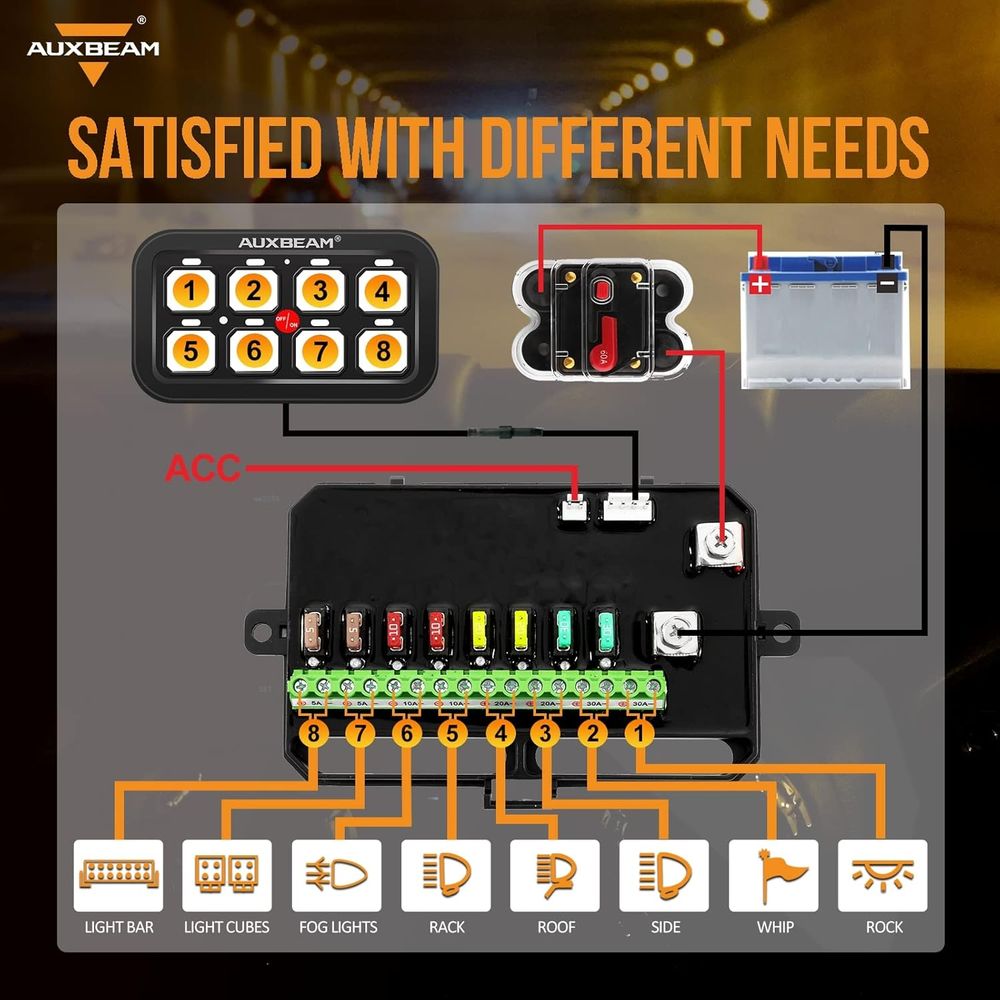 8 Gang Switch Panel BA80 Autom - Electronics & Gadgets Starting With C ulasan dan harga